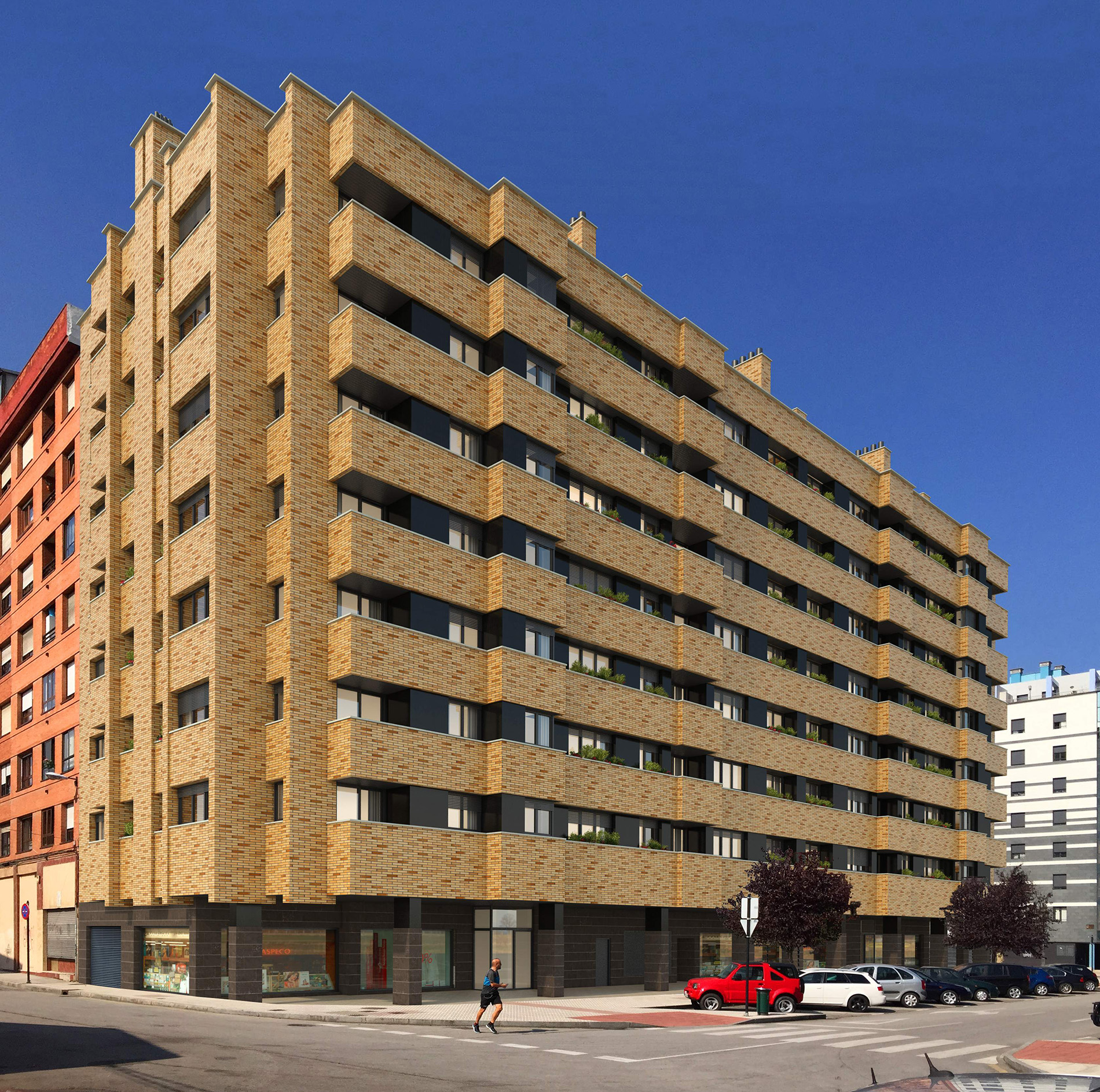 Edificio de viviendas en La Tenderina – Oviedo